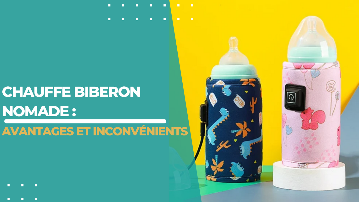 Chauffe biberon nomade : avantages et inconvénients