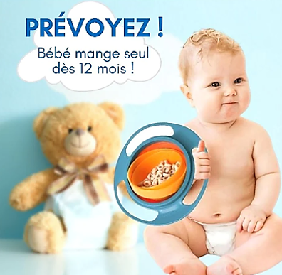 Assiette anti-renversement Lama sugarbooger bébé