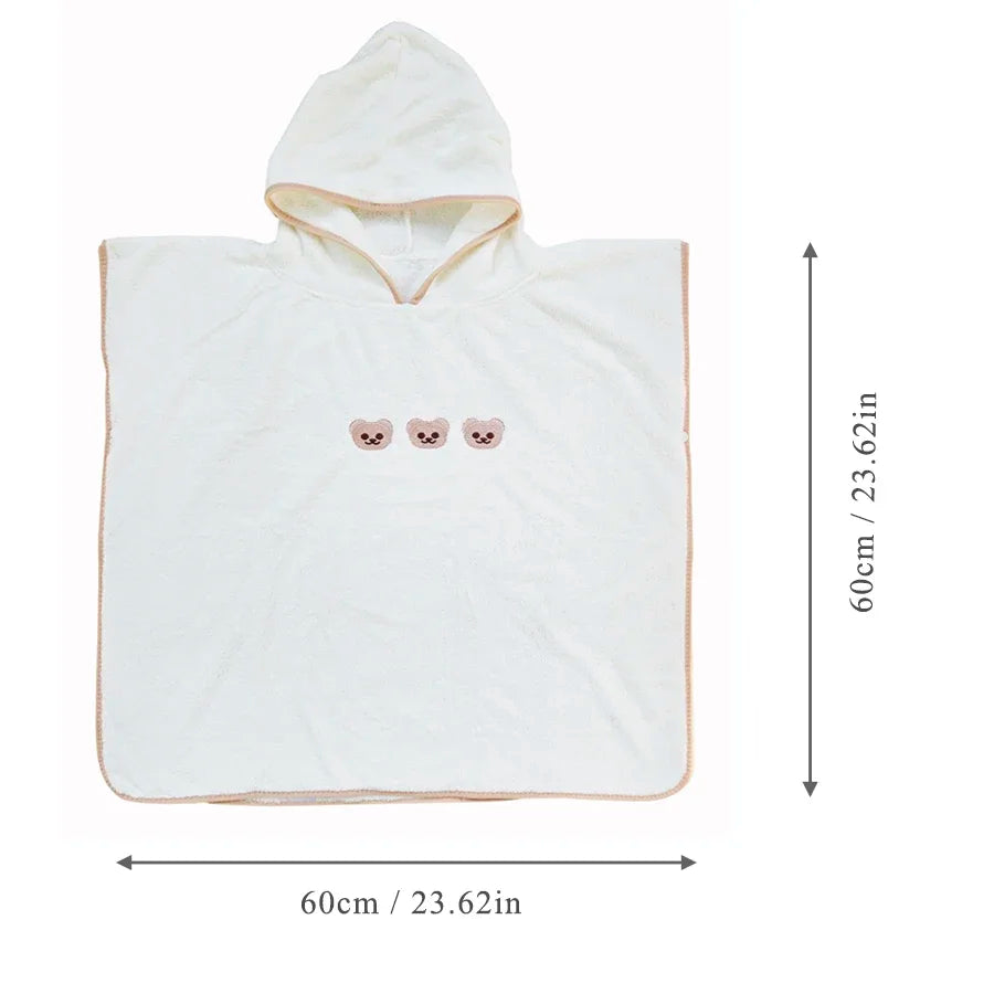 Cape-de-bain-bebe-cape-de-bain-pour-bebe-cape-de-bain-b_b_-sortie-de-bain-bebe-Blanc-doux-absorbant-peau-sensible-couvre-bebe