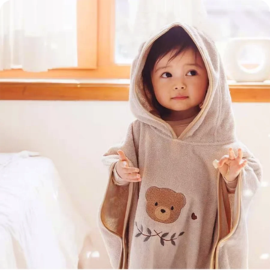 Cape-de-bain-bebe-cape-de-bain-pour-bebe-cape-de-bain-bébé-sortie-de-bain-bebe-rose-ourson-doux