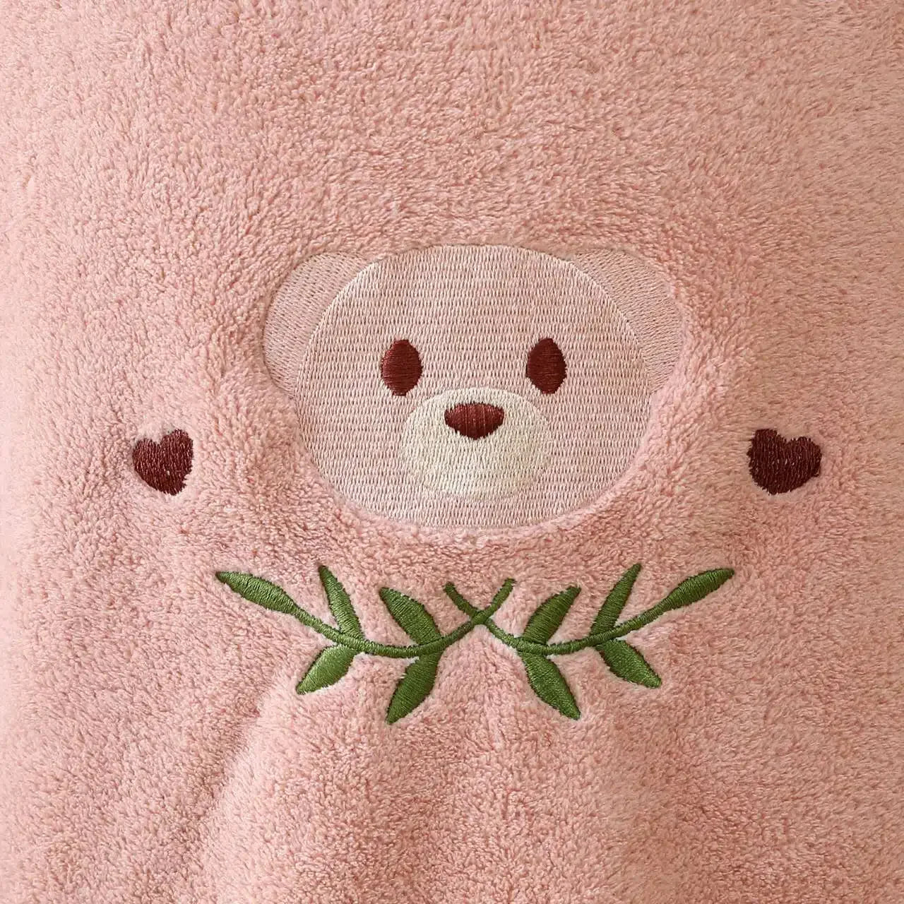 Cape-de-bain-bebe-cape-de-bain-pour-bebe-cape-de-bain-bébé-sortie-de-bain-bebe-rose-ourson