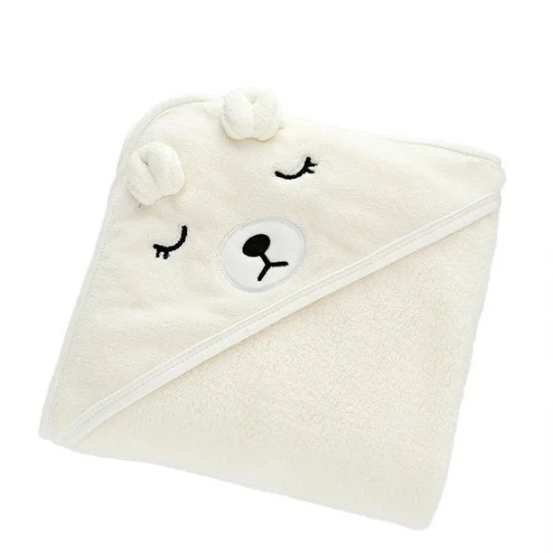 Cape-de-bain-bebe-oursan-blanc