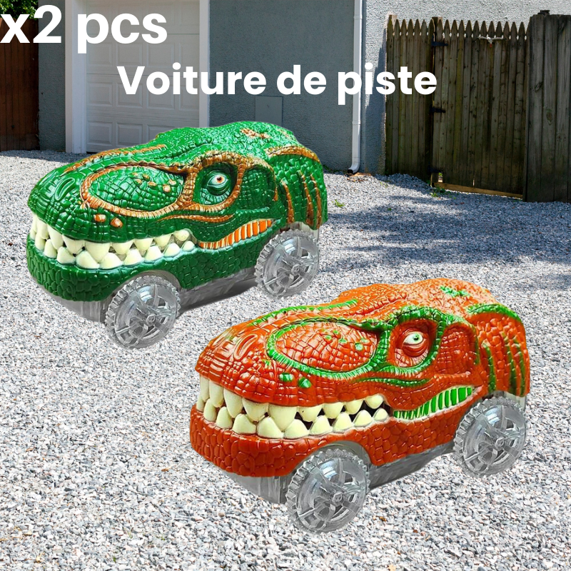 Circuit voiture dinosaure | DinoRace360