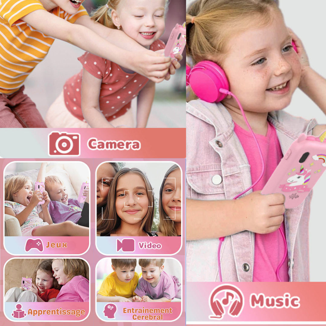 KiddoPhone™ | Téléphone Intelligent pour les Tout-Petits