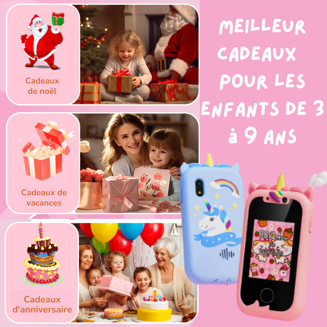 KiddoPhone™ | Téléphone Intelligent pour les Tout-Petits