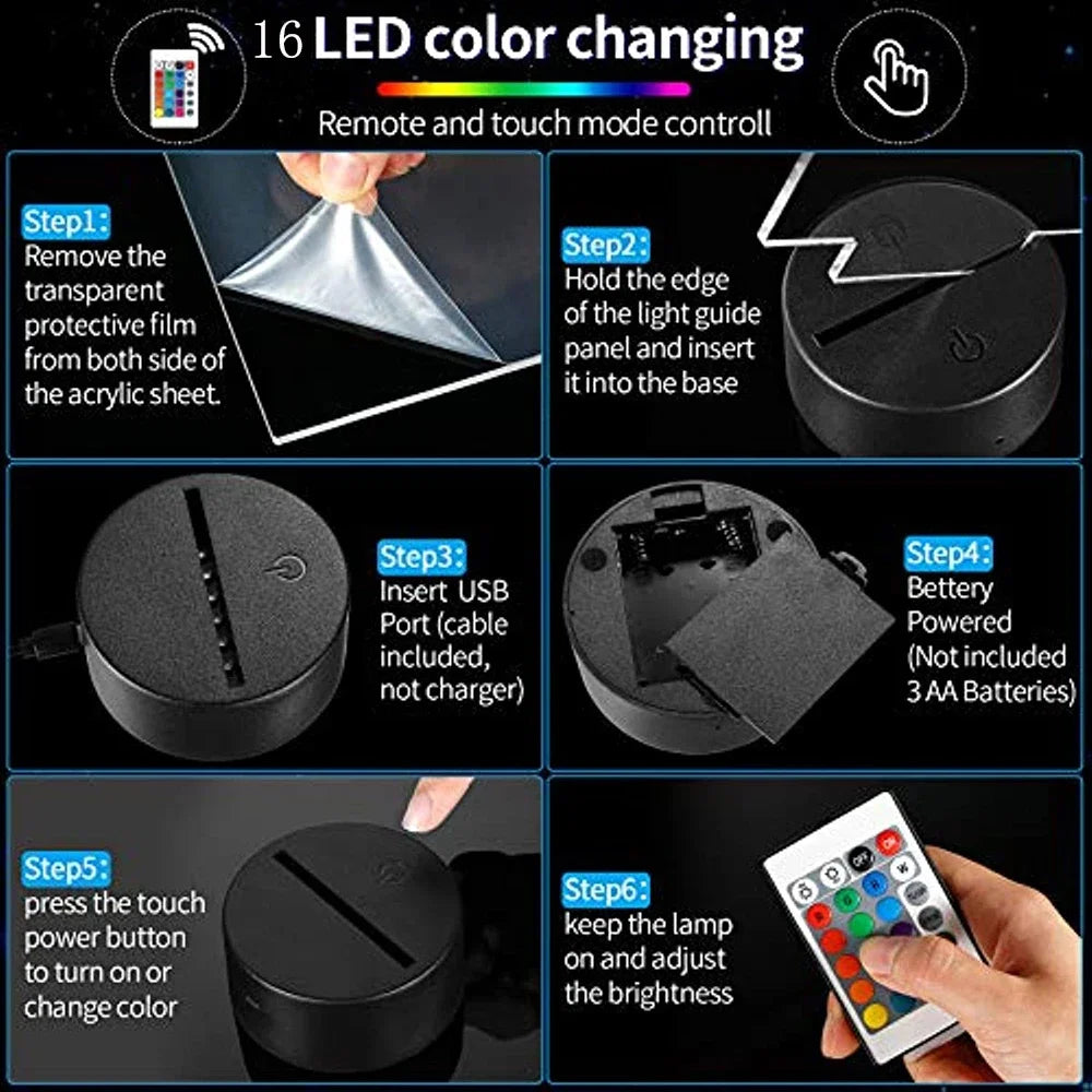 WonderLight™ | Smart 3D Night Light