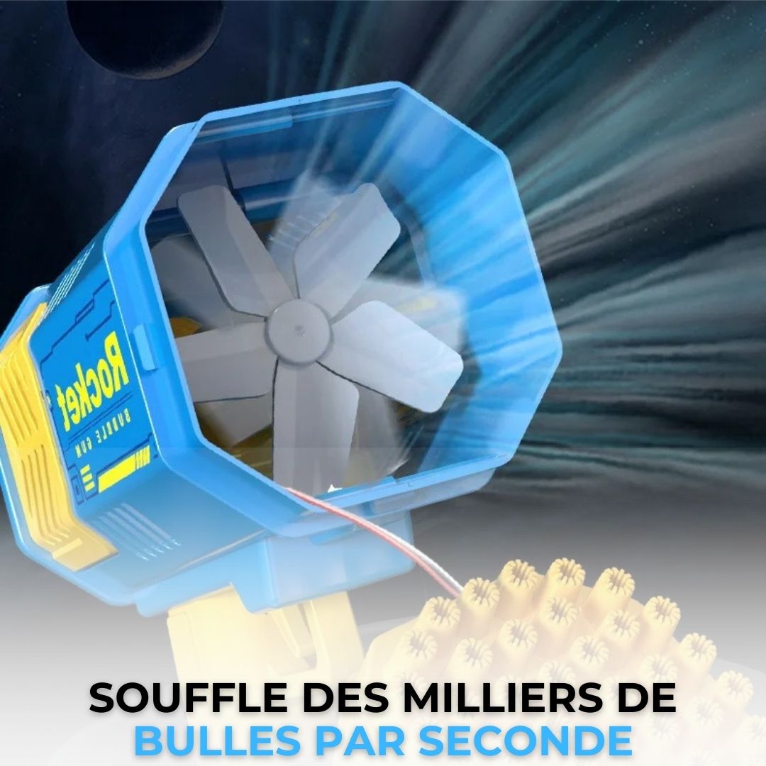 BubbleToy™ | Pistolet à bulles avec lumière - MamSphere