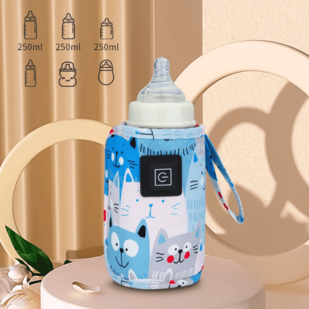 Chauffe biberon | BabyTherm™ Bleu - MamSphere