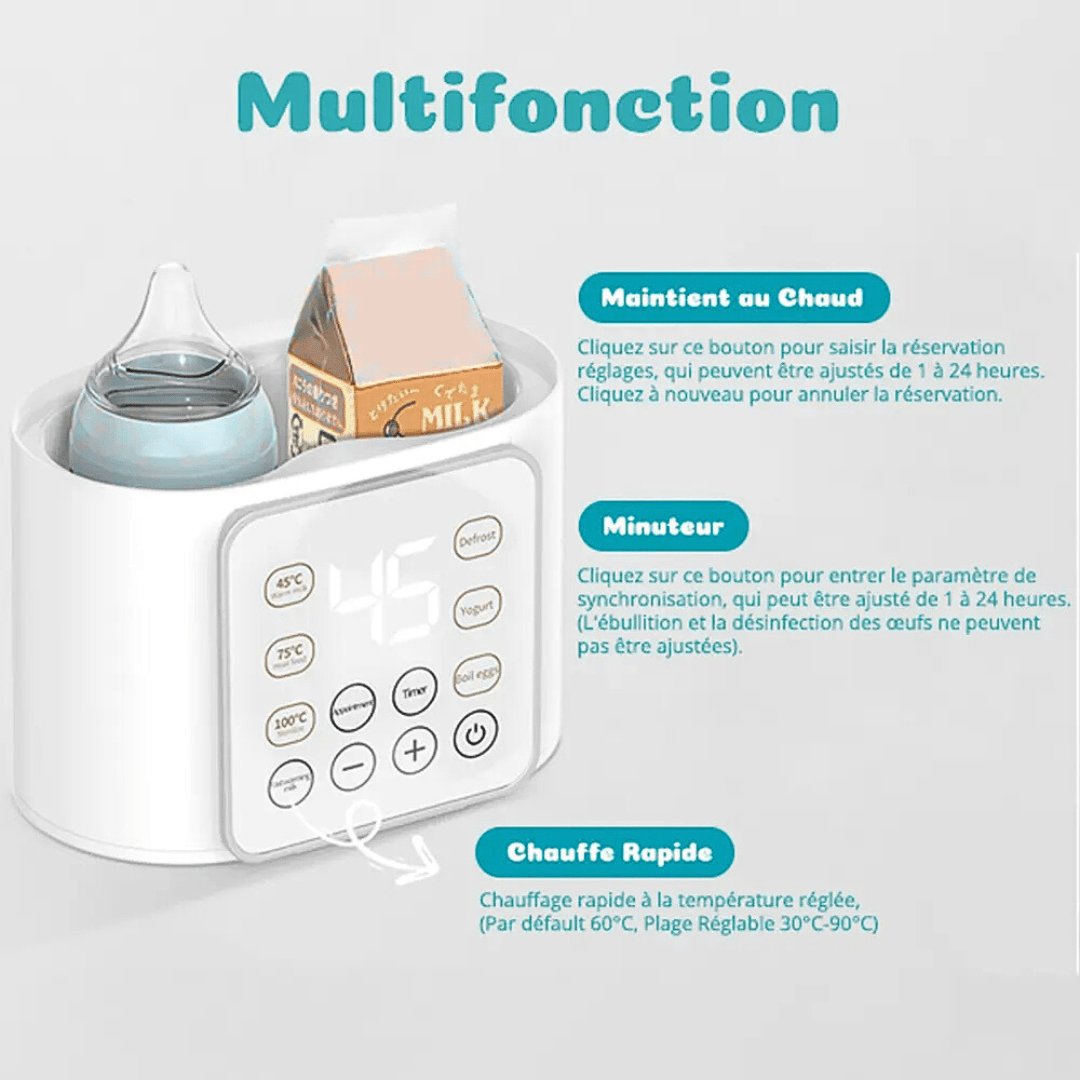 Chauffe biberon | MilkOnGo™ - MamSphere