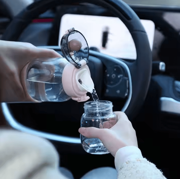 Chauffe biberon nomade | BiberHeat™ Rose - MamSphere