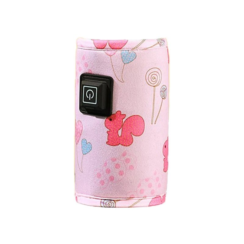 Chauffe biberon portable | QuickWarm™ Rose - MamSphere