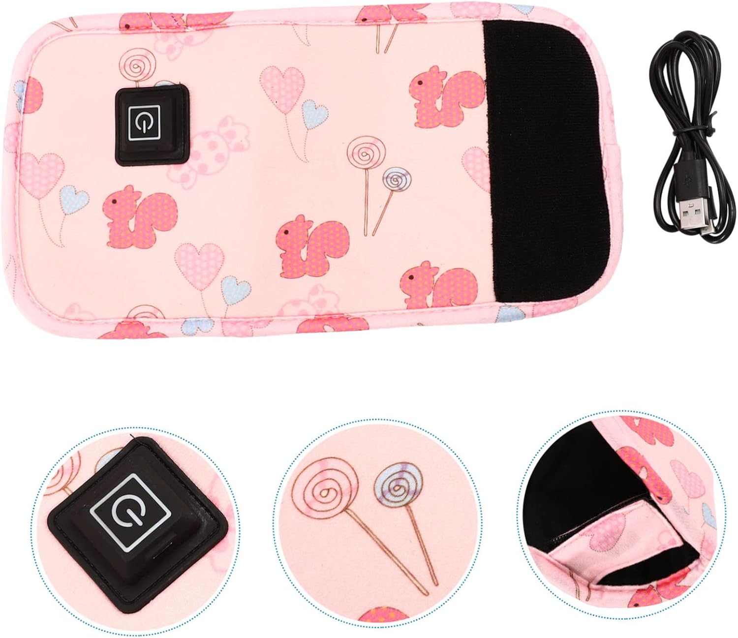 Chauffe biberon portable | QuickWarm™ Rose - MamSphere