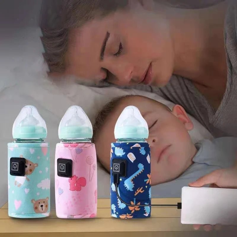 Chauffe biberon portable | QuickWarm™ Rose - MamSphere