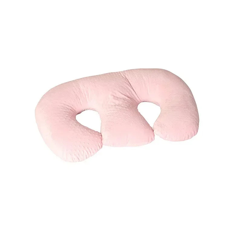 coussin-dallaitement-jumeaux-rose