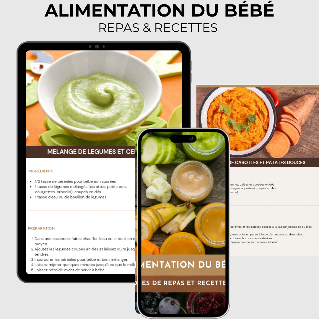 Pack Nutrition Bébé™ – Le guide complet pour nourrir bébé sainement