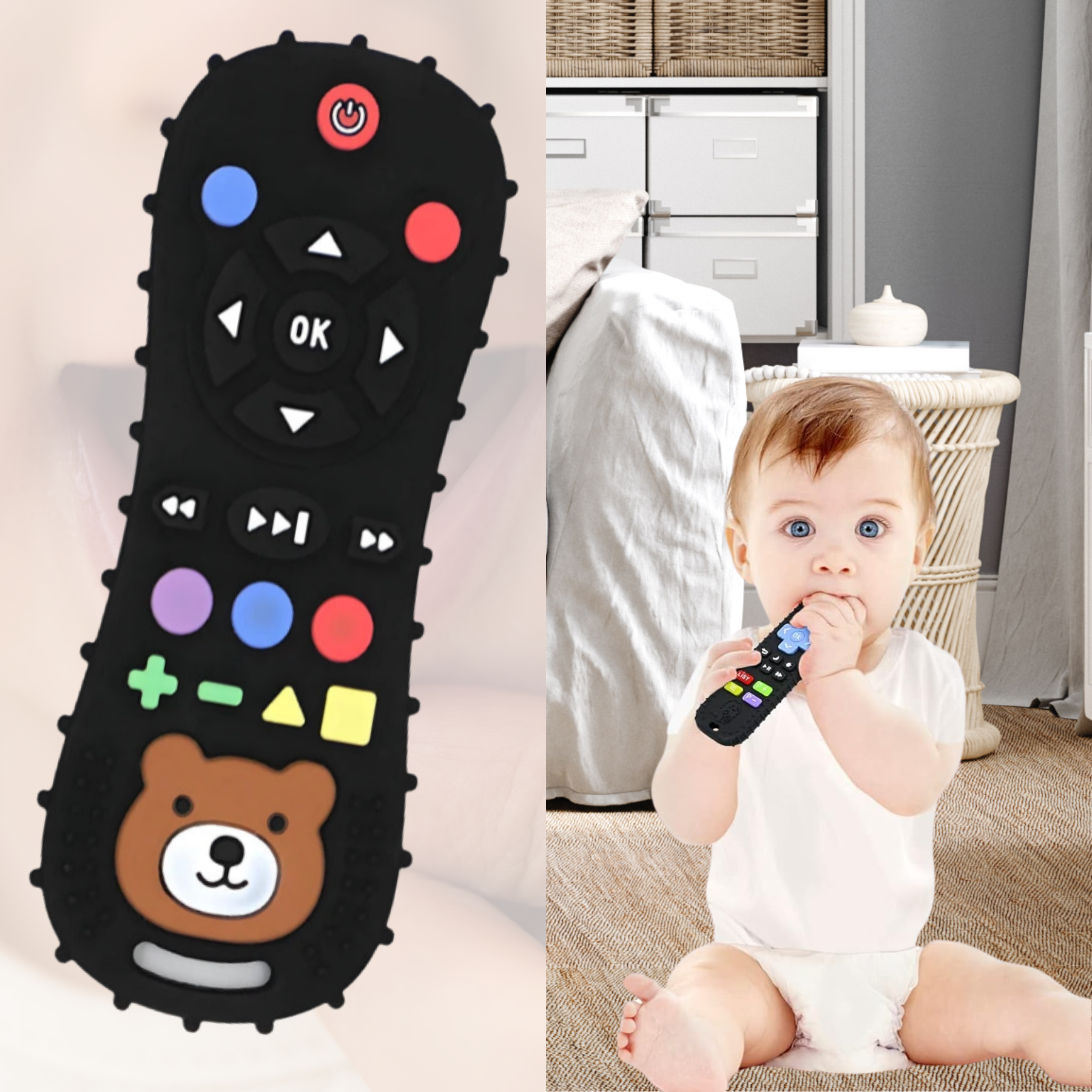 Anneau-de-dentition-telecommande-noir-pour-bebe