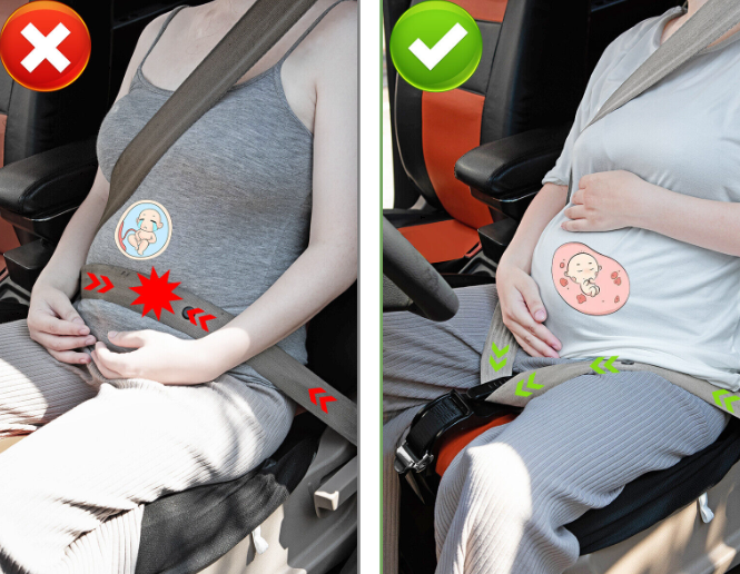 Ceinture de sécurité voiture pour femme enceinte