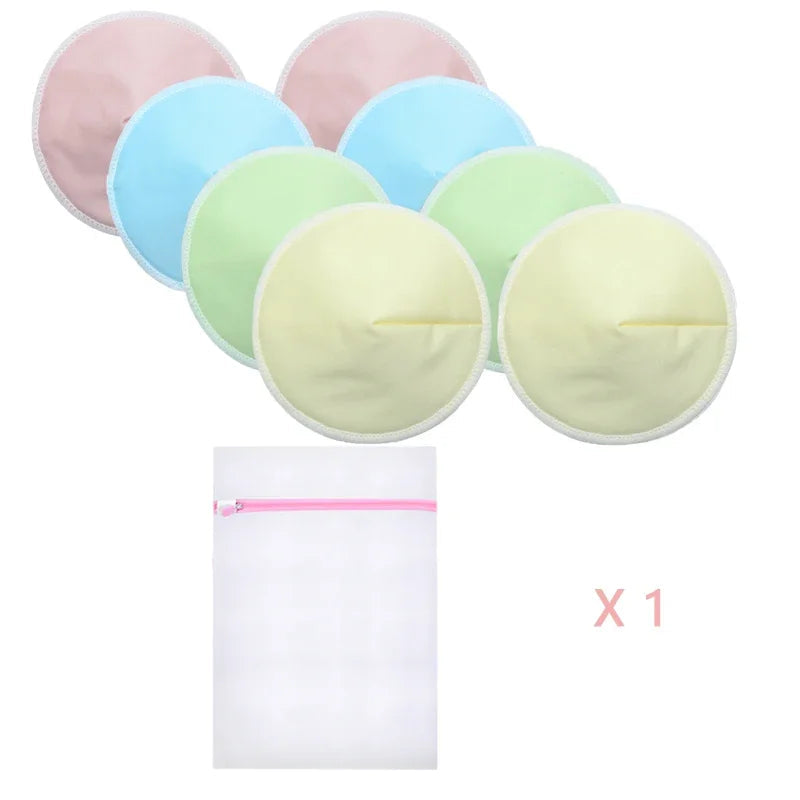 Coussinet-dallaitement-MilkPad-4paires-jaune-vert-bleu-rose