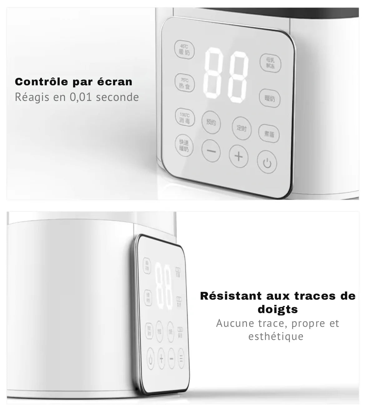 Chauffe biberon | MilkOnGo™ - MamSphere