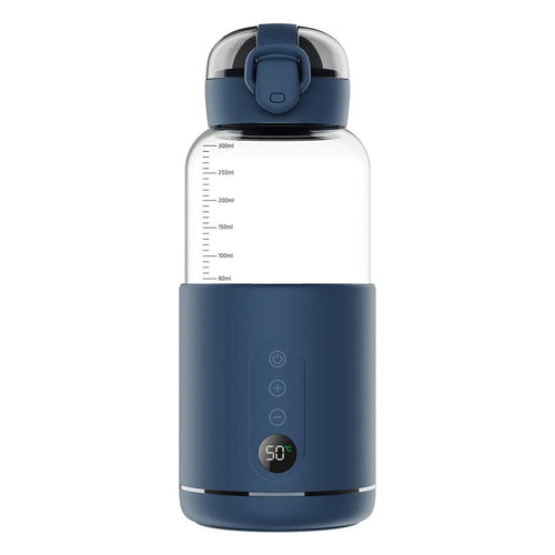 Chauffe biberon nomade | BiberHeat™ Bleu - MamSphere