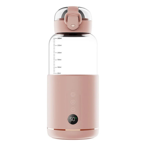 Chauffe biberon nomade | BiberHeat™ Rose - MamSphere
