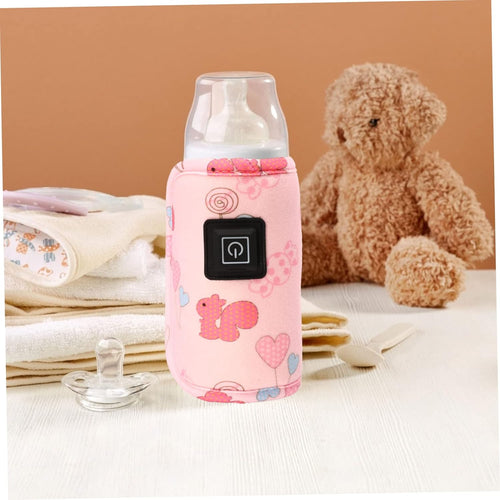 Chauffe biberon portable | QuickWarm™ Rose - MamSphere
